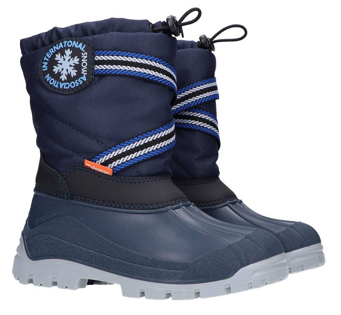 Demar SNOW LAKE 1314 B Dětské sněhule modré