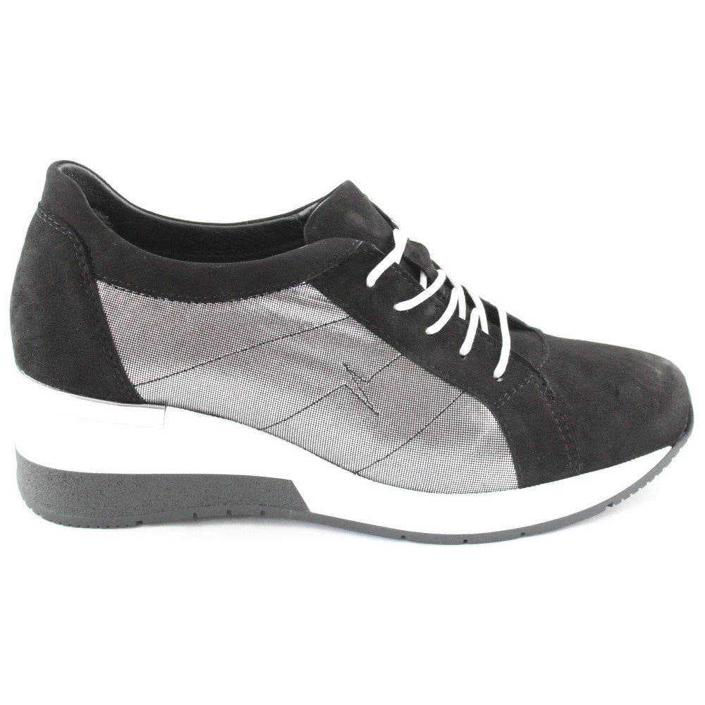 BARTON 2183 Dámské polobotky černé 36