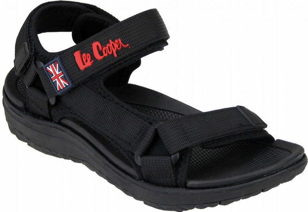 Lee Cooper LCWL-20-34-016 Dámské sandály černé