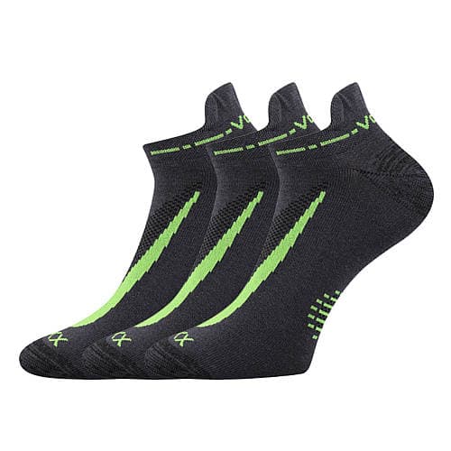 VOXX Ponožky Rex 10 tmavě šedá 3 pár
