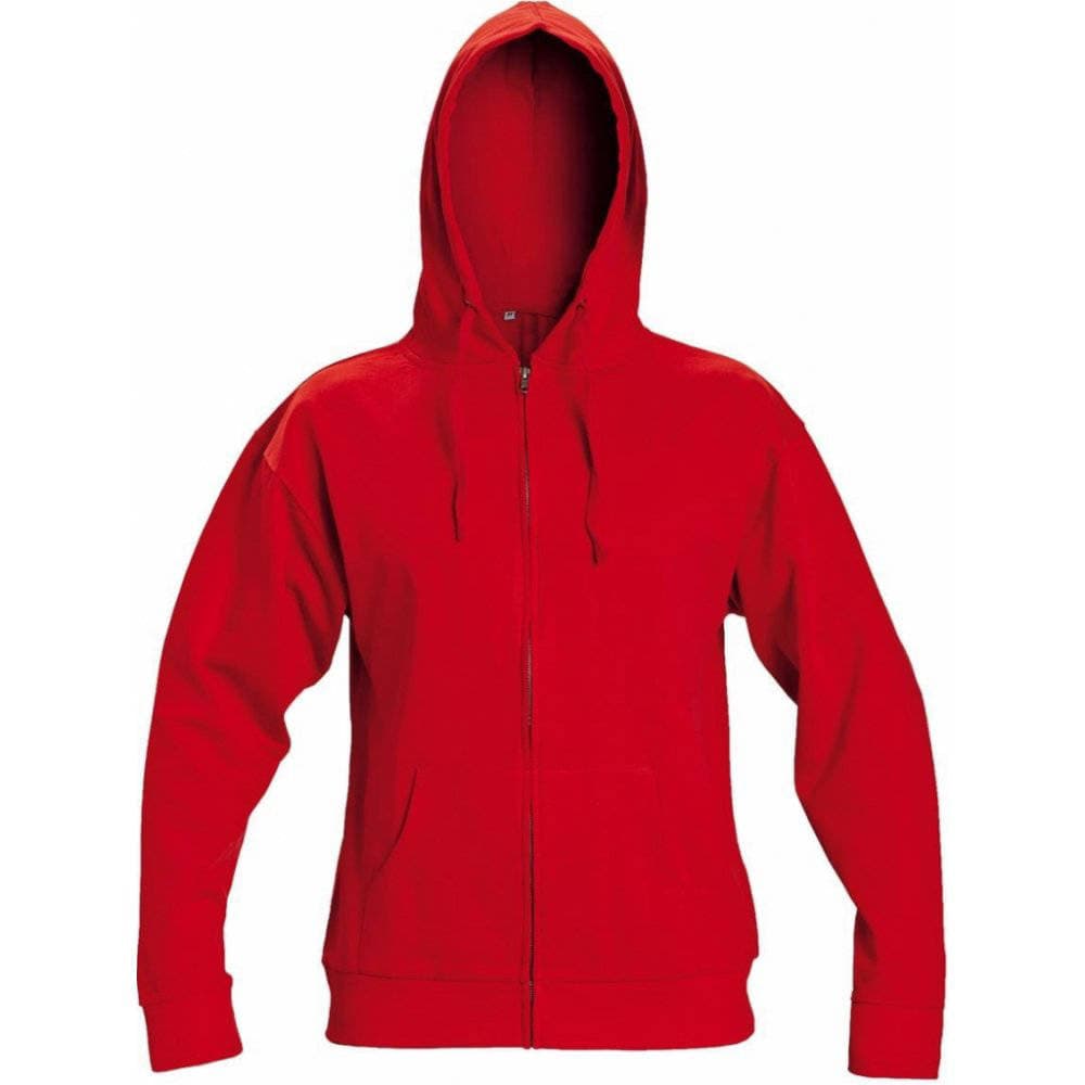 Červa NAGAR Unisex mikina červená