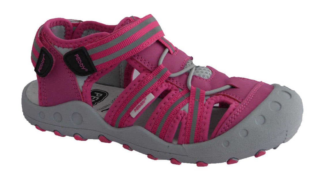 Peddy P6-512-25-01 Dětské sandály růžové 28