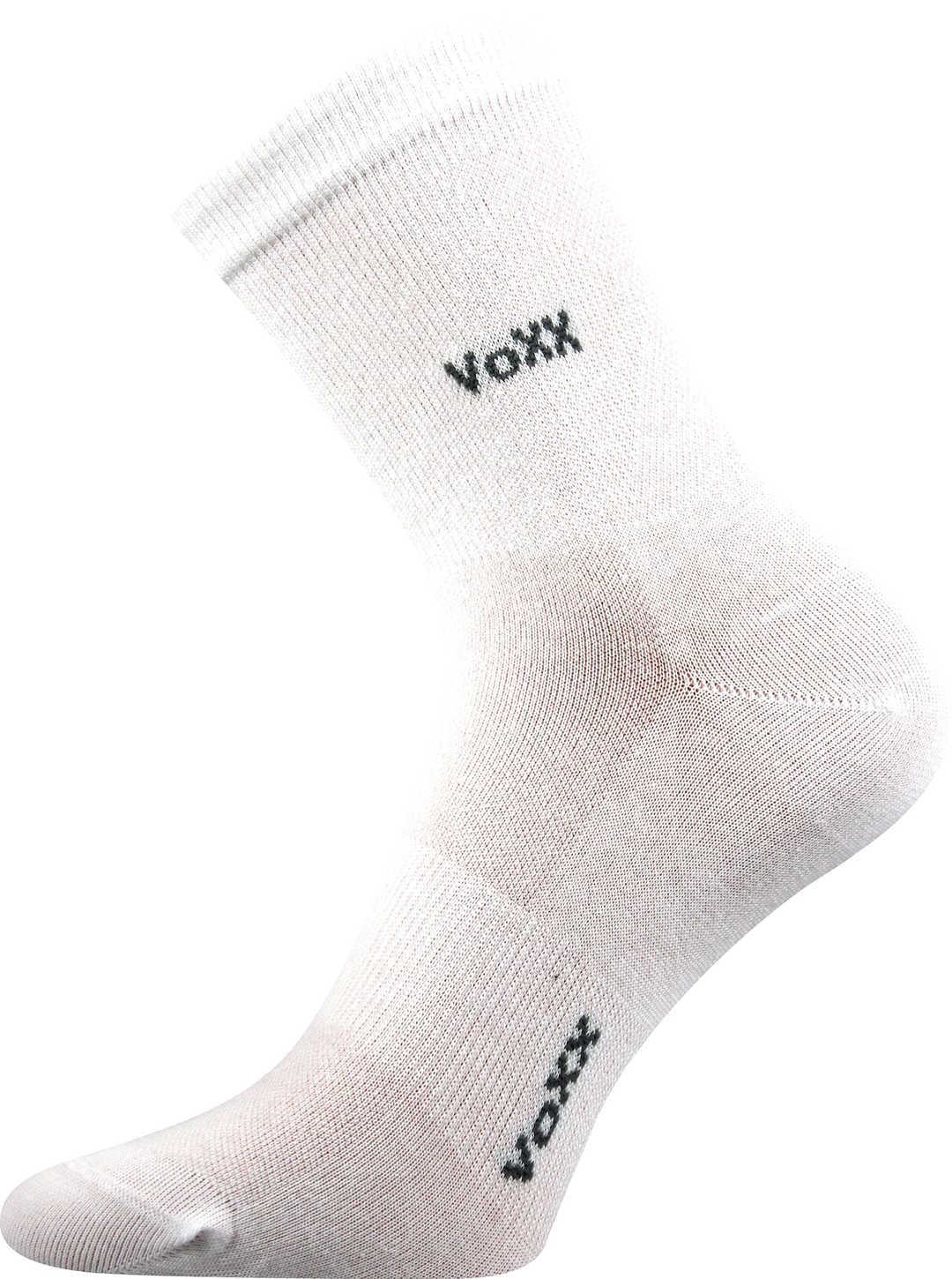 VOXX Ponožky sportovní slabé HORIZON bílé
