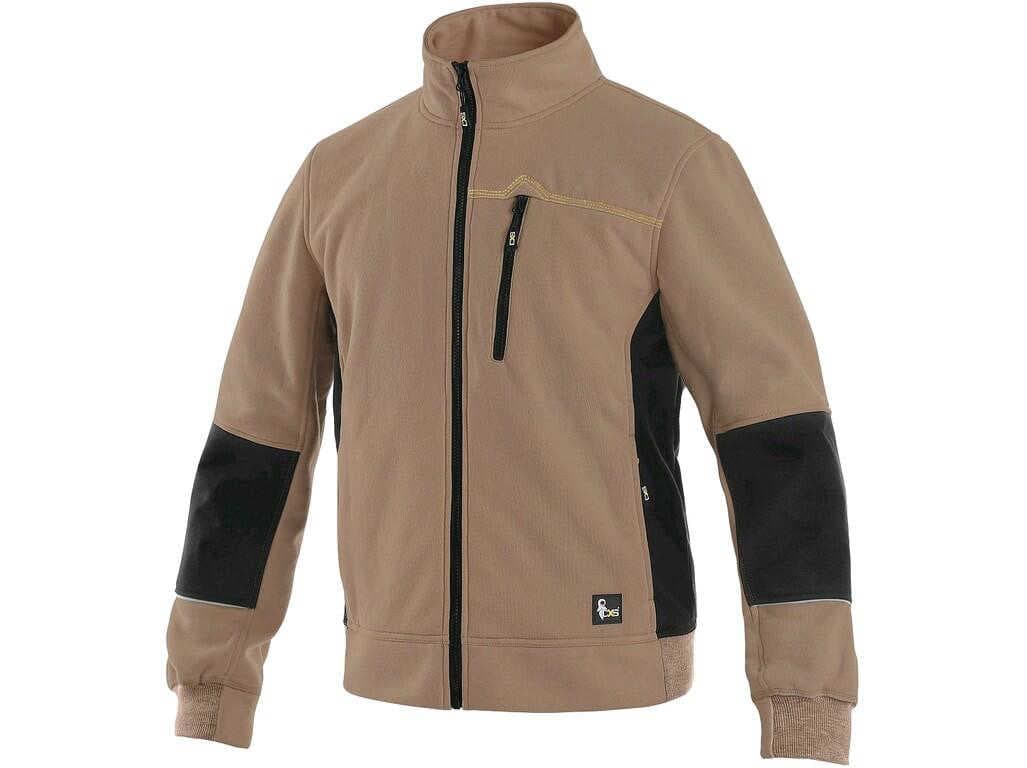 Canis CXS TEXAS Pánská mikina béžová 2XL 152013627096