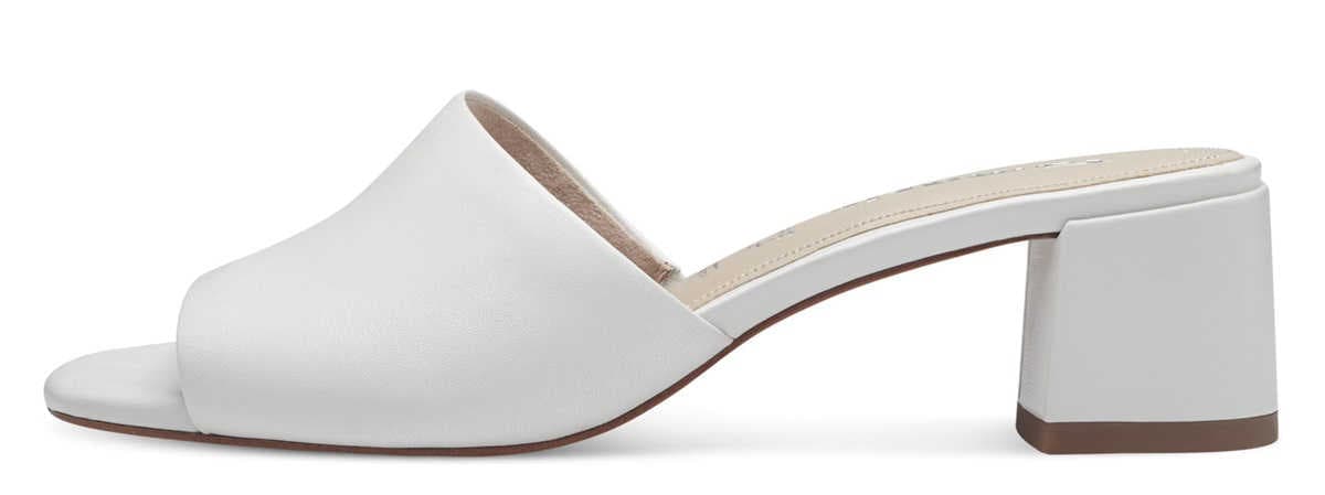 Tamaris 1-27204-42-100 Dámské pantofle bílé 37