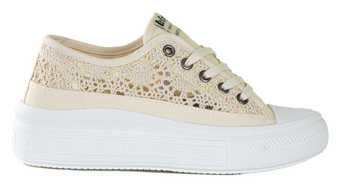 Lee Cooper LCW-23-44-1620L Dámské tenisky béžové