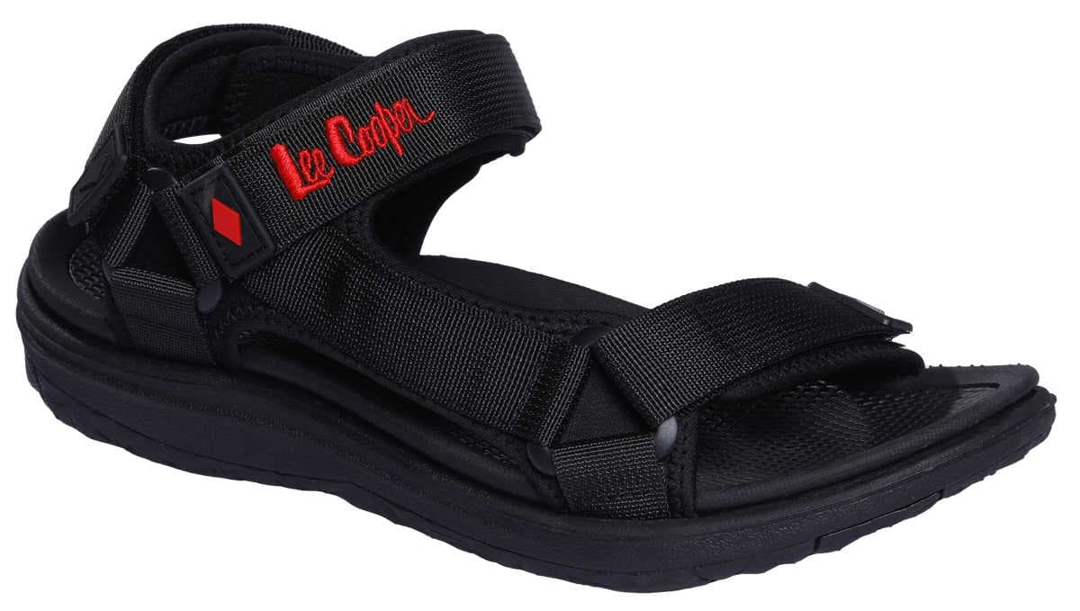 Lee Cooper LCW-24-34-2620M Pánské sandály černé