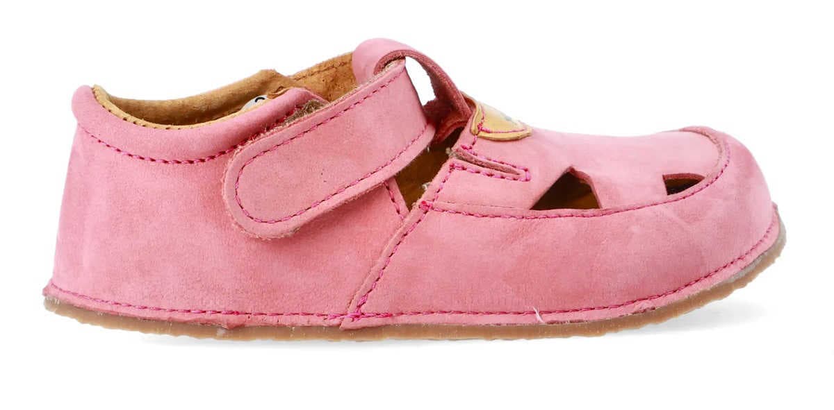 Pegres Barefoot BF21 Dětské tenisky růžové 22