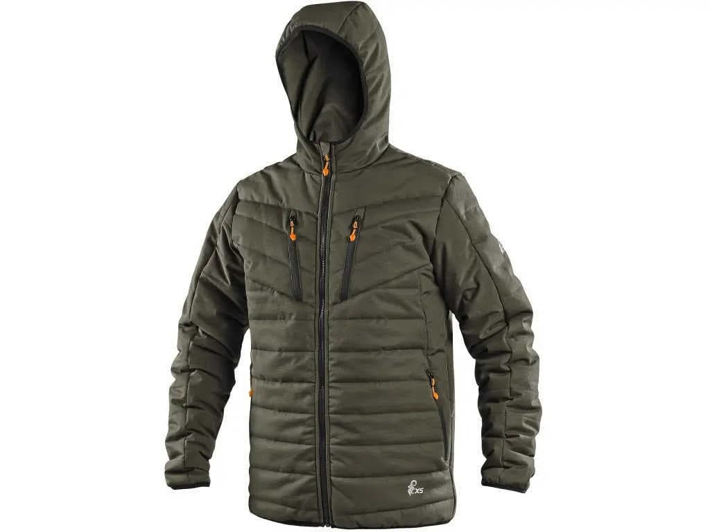CXS 4ENVI PORTLAND Pánská zimní bunda khaki 2XL 121012651896