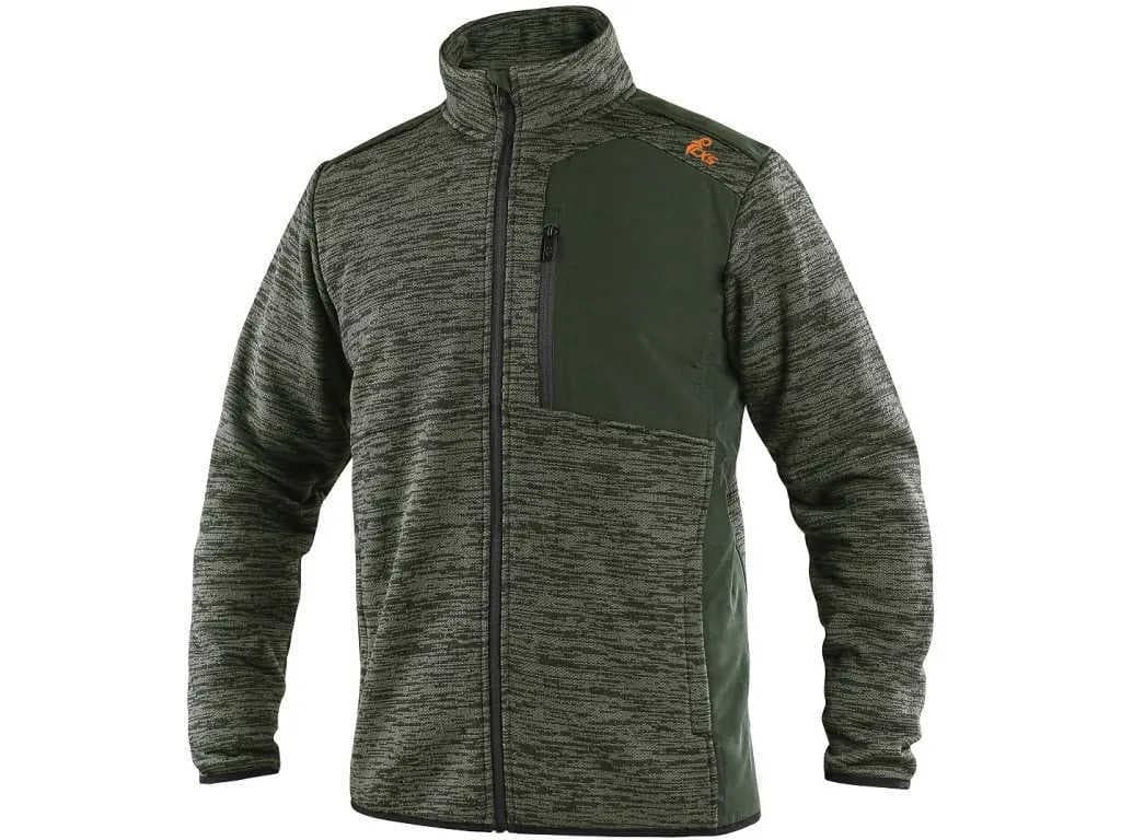 CXS 4ENVI HAMPTON Pánská mikina khaki 2XL 129018951896