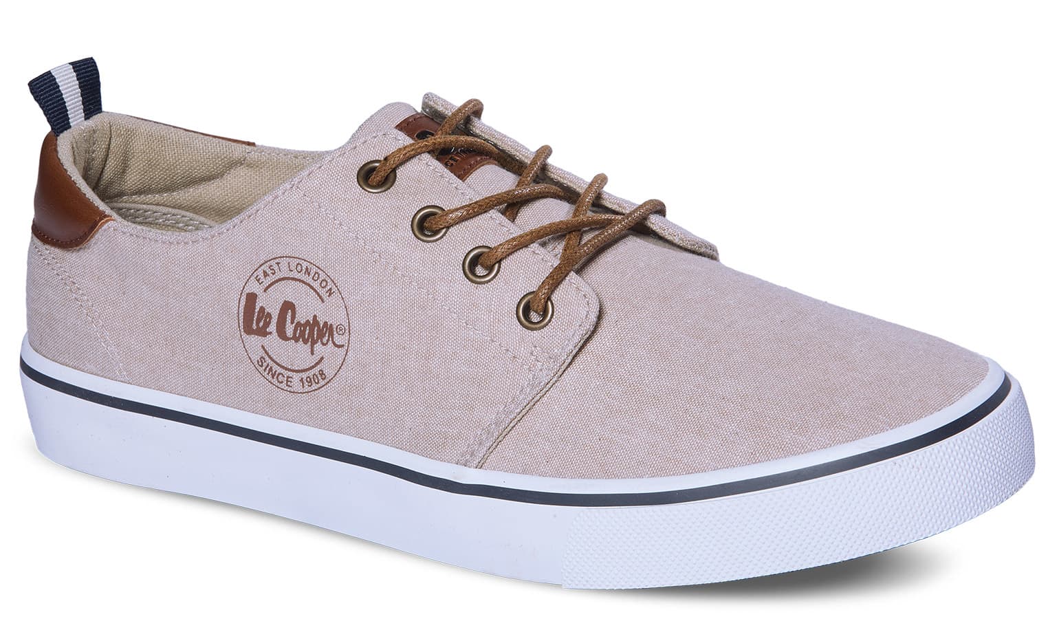 Lee Cooper LCW-25-02-3243M Pánské tenisky taupe 40