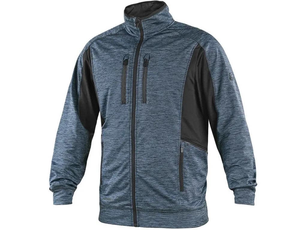 CXS LEONIS Pánská mikina modrá 2XL 152022741196