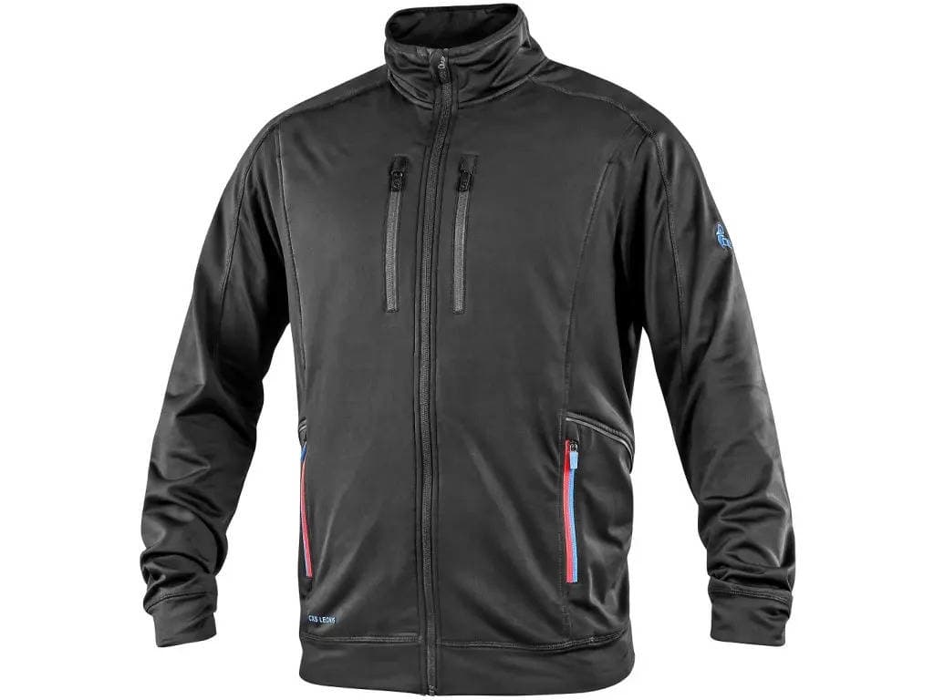 CXS LEONIS Pánská mikina černá 2XL 152022781796