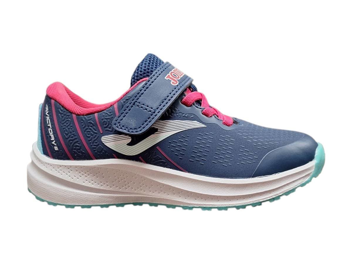 Joma Victory JR 2503 Dětské tenisky blue-fuchsia