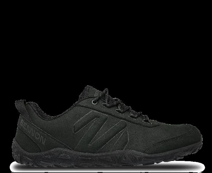 BENNON Barefoot Leather Graphite Black 35