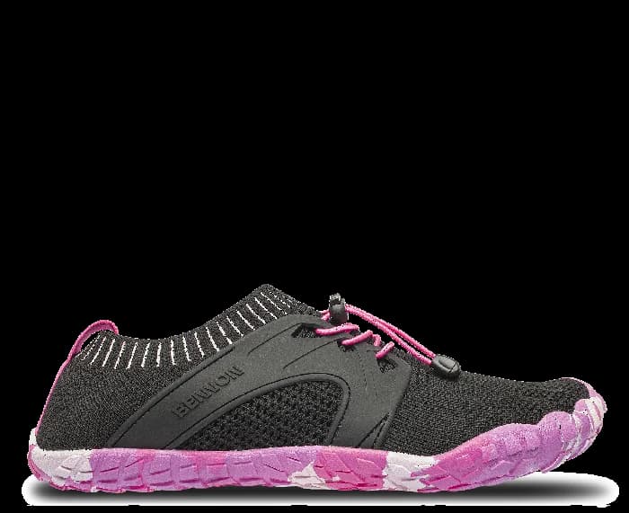 Bennon BOSKY Black/pink Barefoot Volnočasová obuv 40