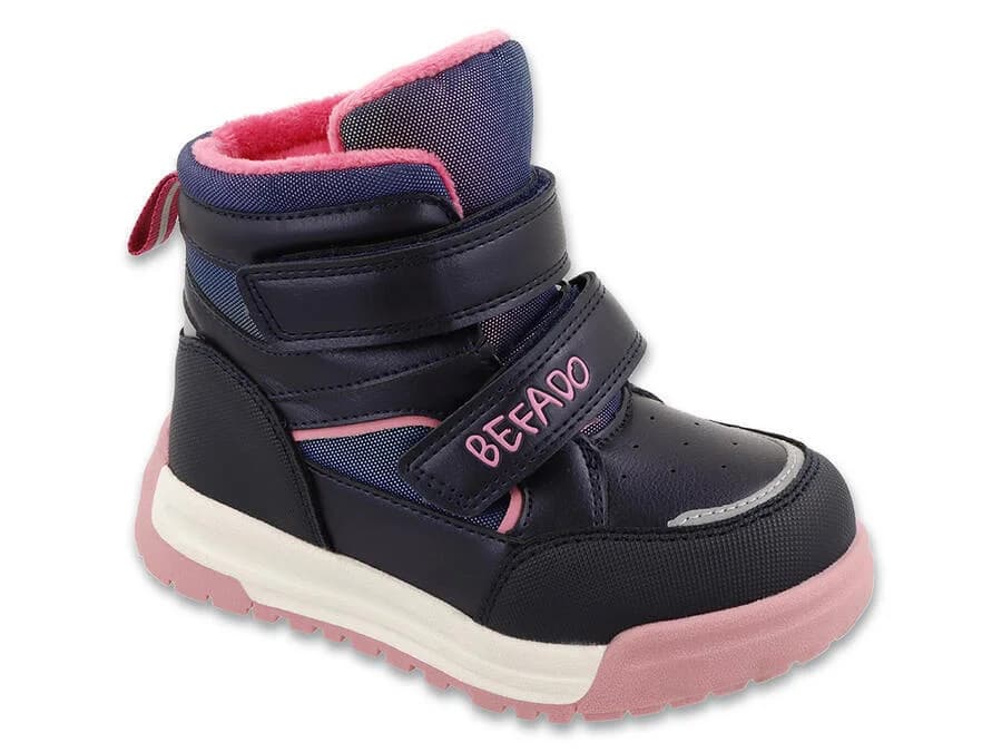 BEFADO 169X040 zimní FROST modro růžové