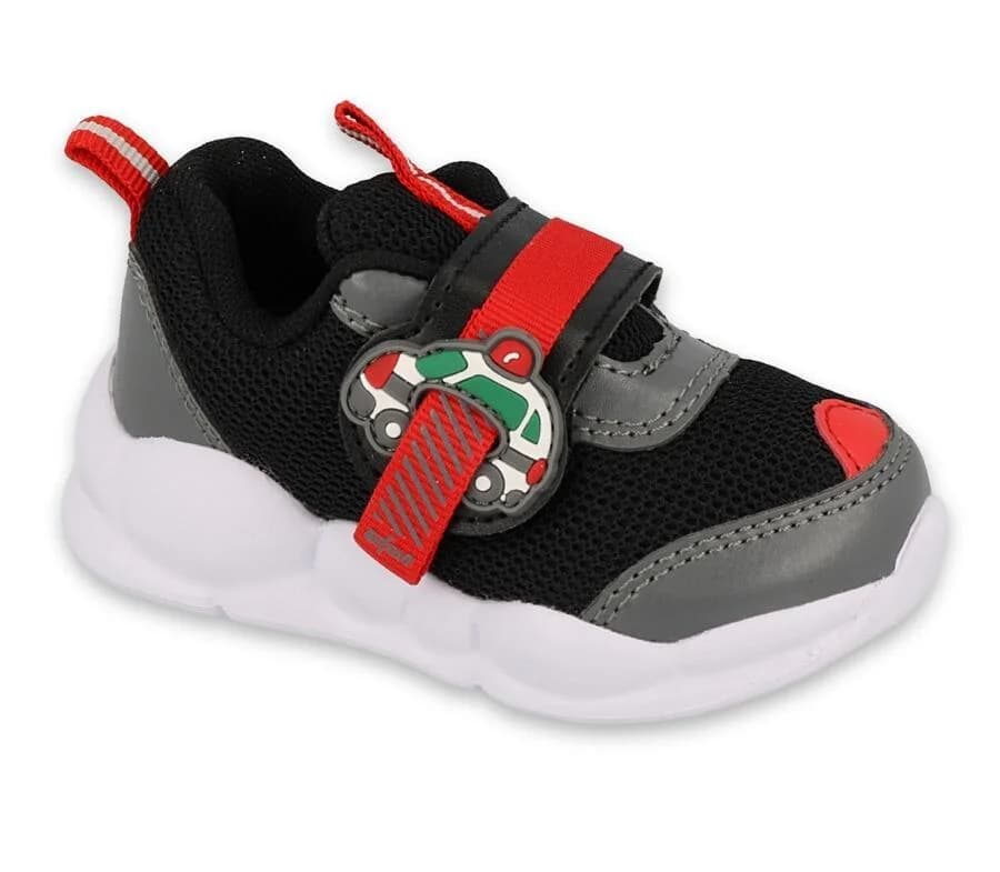 BEFADO 516P096 20 tenisky SPORT COLL černo šedé