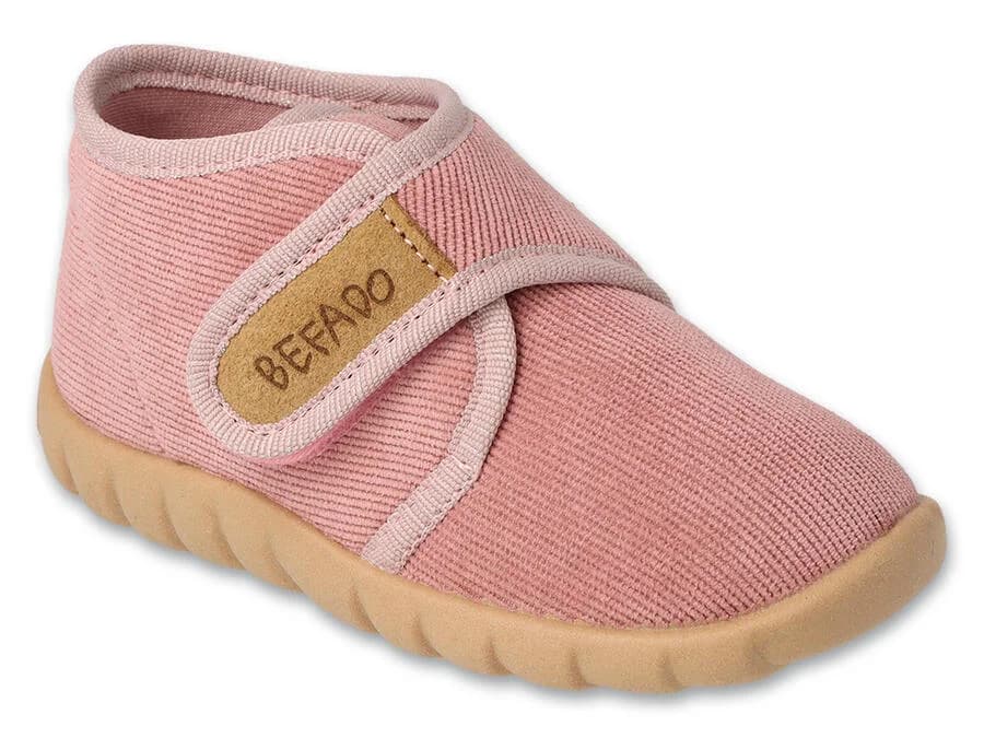 BEFADO 465P182 dívčí bačkorky FLEXI růžové