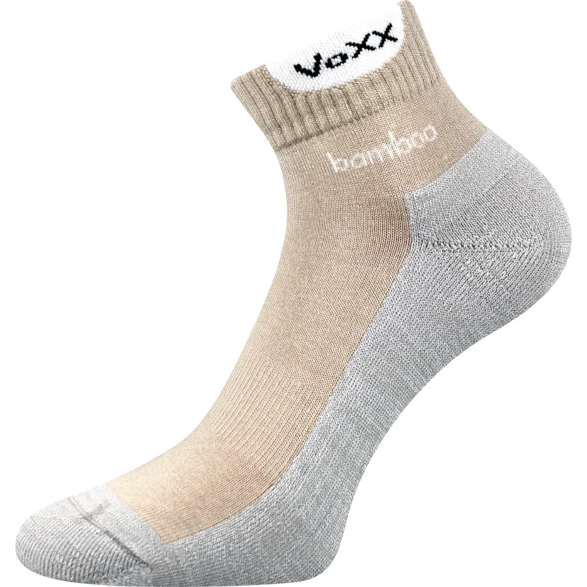 VOXX Ponožky bambusové sportovní BROOKE béžové