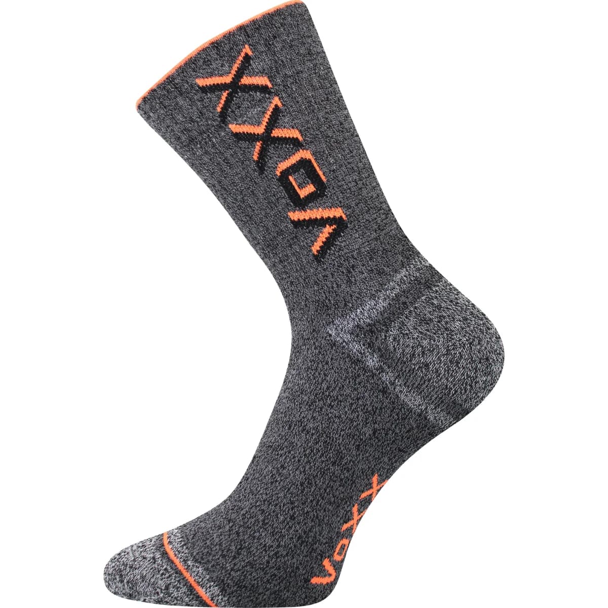 VOXX Ponožky froté sportovní HAWK neon oranžové 35-38 111387