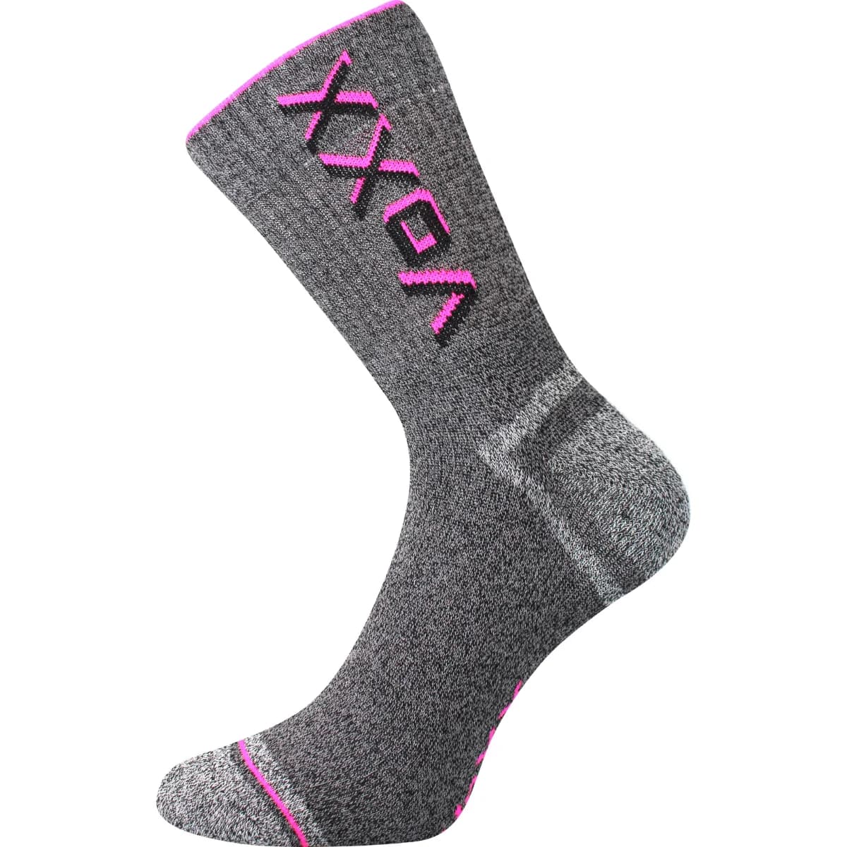 VOXX Ponožky froté sportovní HAWK neon růžové 35-38 111388