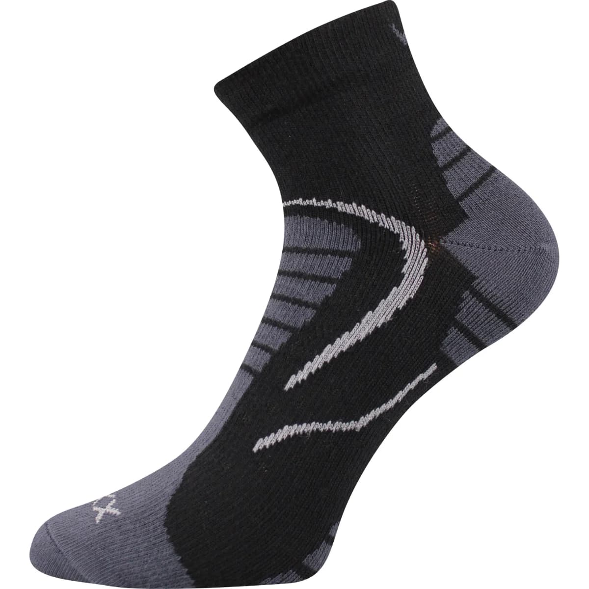 VOXX Ponožky sportovní slabé DEXTER černé (3 páry) 35-38 116442