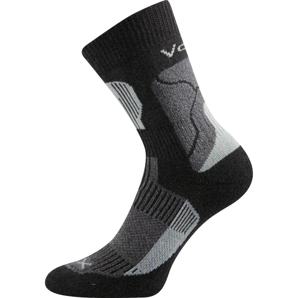VOXX Ponožky thermo TREKING froté ČERNÉ