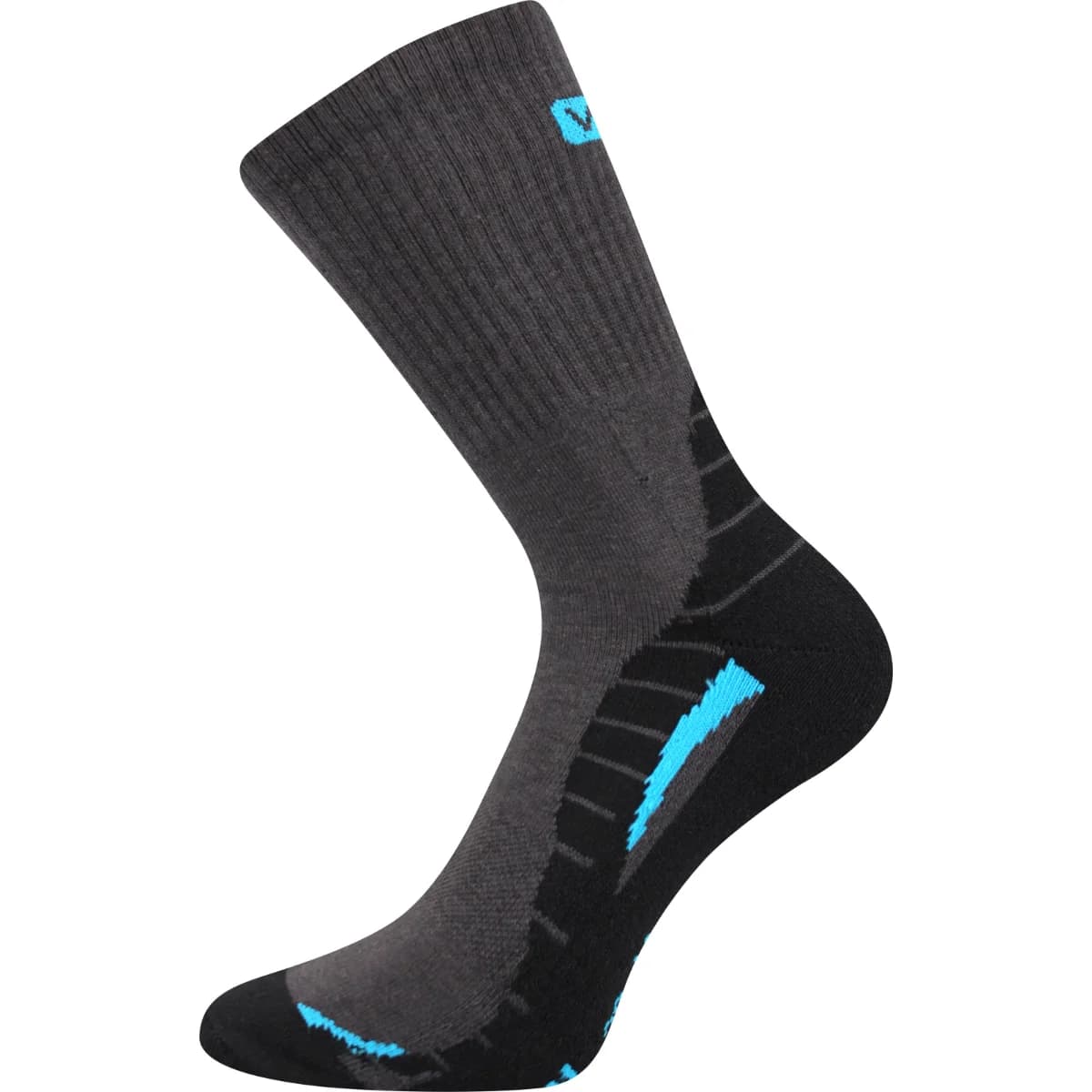 VOXX Ponožky sportovní TRIM tmavě šedé (3 páry)