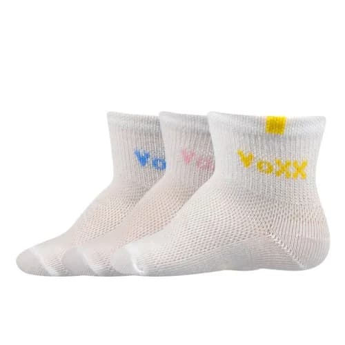 VOXX Ponožky kojenecké FREDÍČEK mix bílé (3 páry)