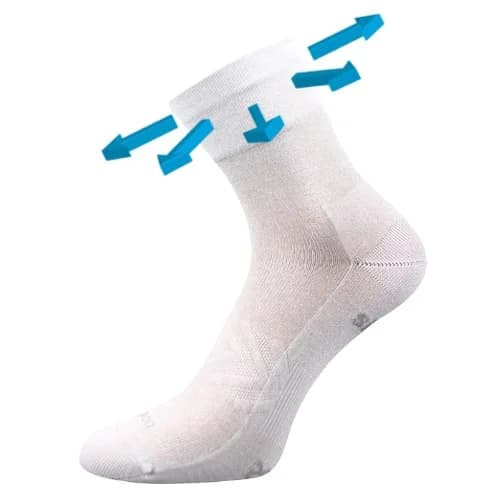 VOXX Ponožky sportovní bambusové BAERON bílé 47-50 116398