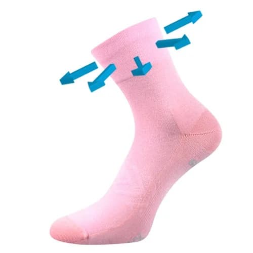 VOXX Ponožky sportovní bambusové BAERON růžové 39-42 116383