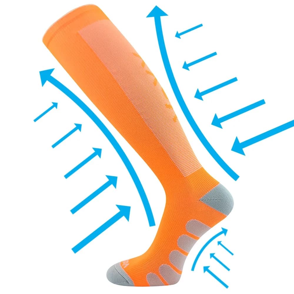 VOXX Podkolenky kompresní FORMIG neon oranžové 35-38 117942