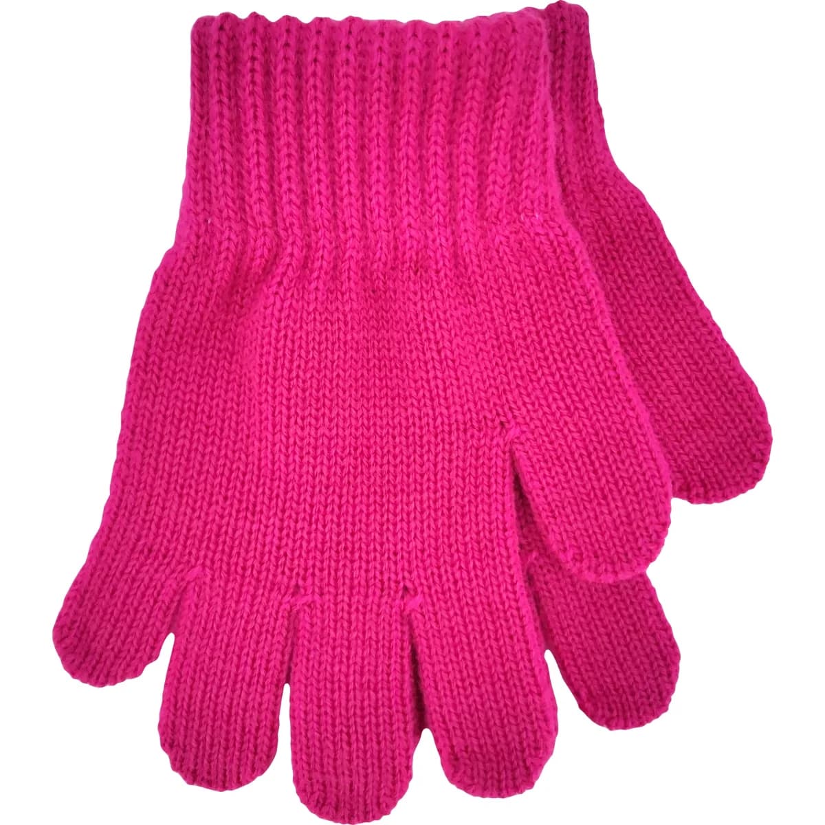 BOMA Rukavice dětské pletené GLORY zimní MAGENTA