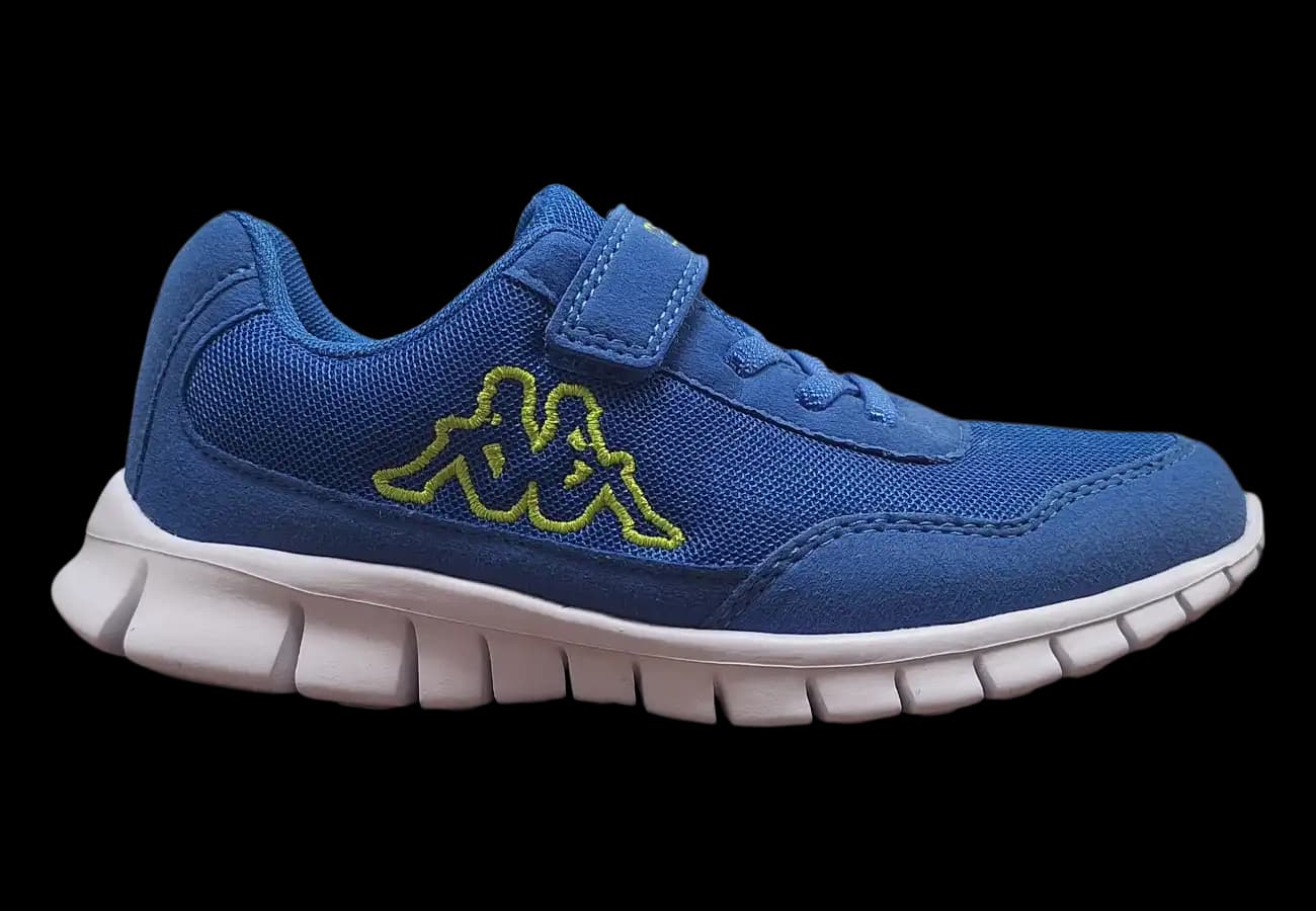 Kappa 95K0093002 Dětské tenisky royal / lime 27