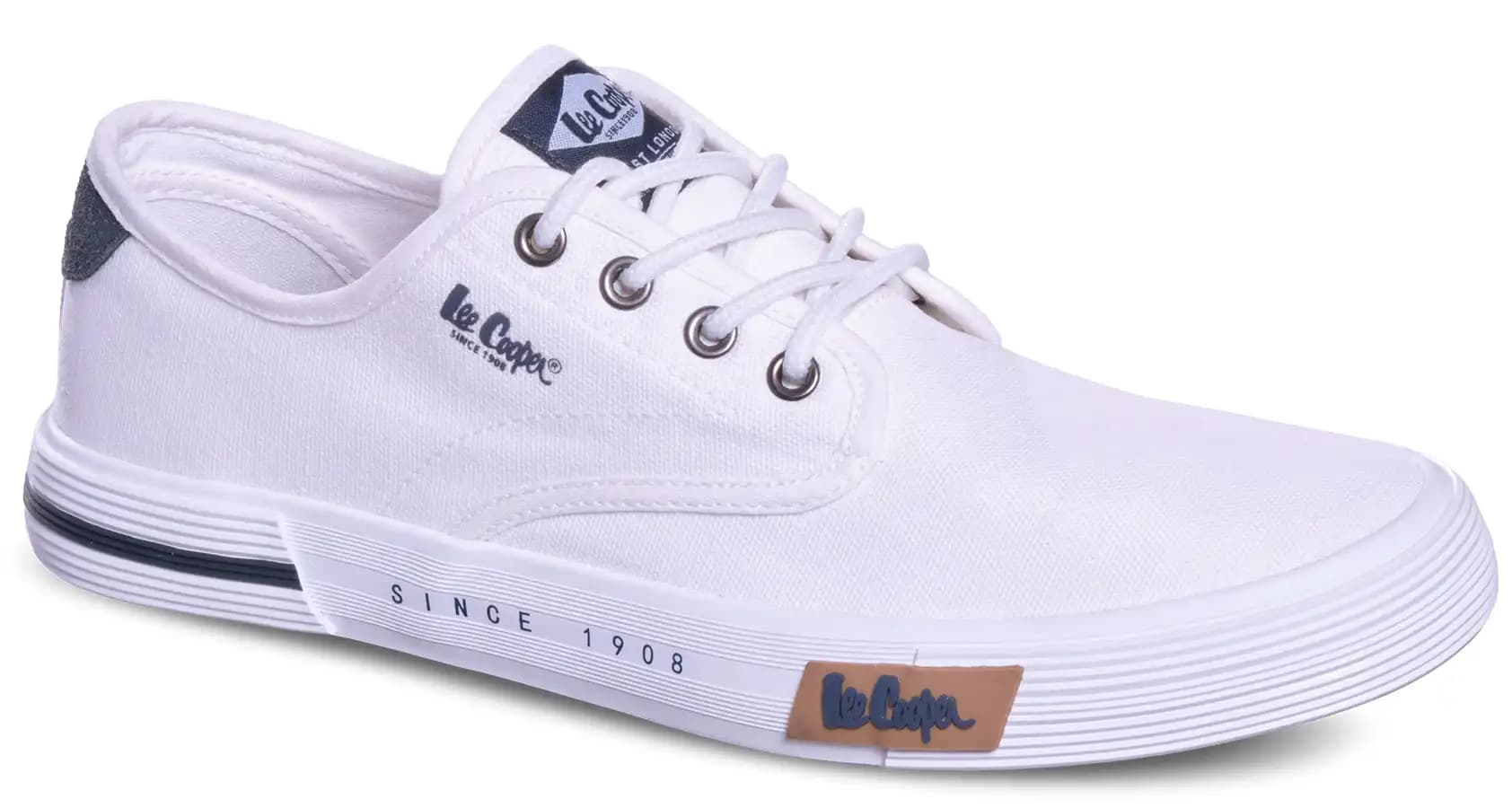 Lee Cooper LCW-26-02-4086M Pánské tenisky bílé