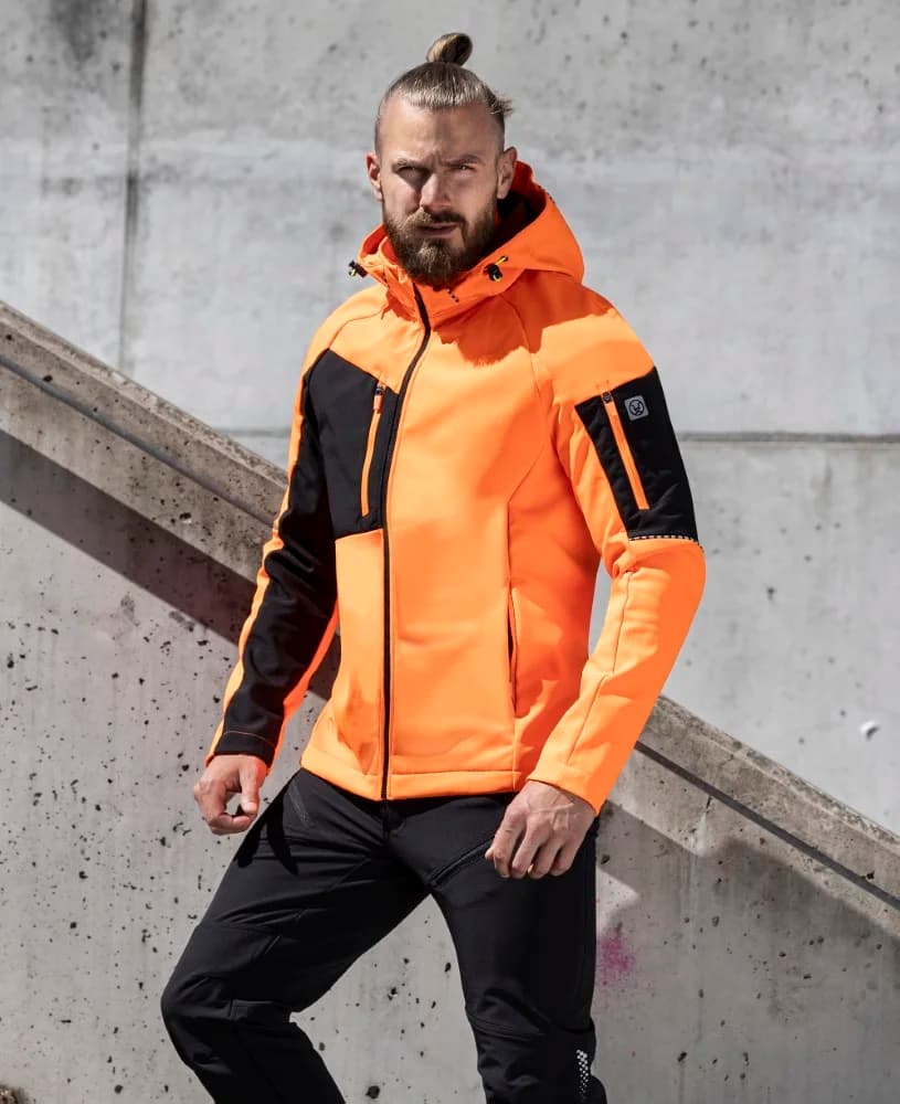 Softshellová bunda ARDON®CITYCONIC®Hi-vis oranžová 2XL H6688/2XL