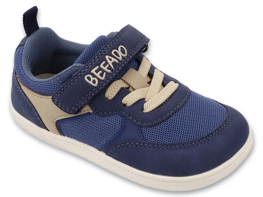 BEFADO 004P017 tenisky BAREFOOTLUMI modré