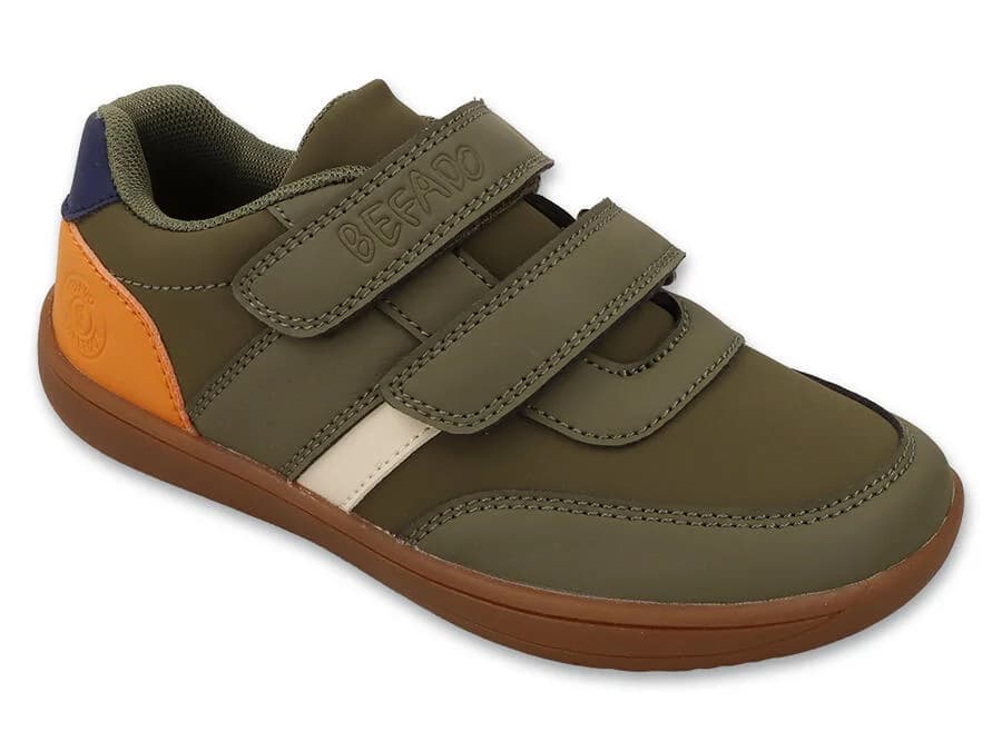 BEFADO 004X022 tenisky BAREFOOT CASUAL zelené 25 004XY022_25