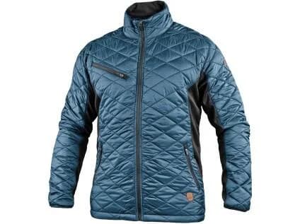 Bunda CXS MALIBU, pánská, ocelově modro-černá 2XL 129020643696