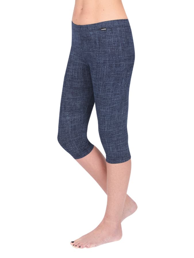 EVONA a.s. Dámské 3/4 džínové legíny LIVIA JEANS - LIVIA 311