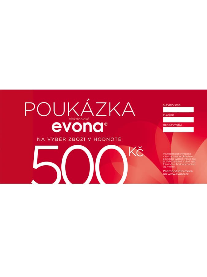 EVONA a.s. Tištěná dárková poukázka - POUKÁZKA TIŠTĚNÁ 300 - náhled 2
