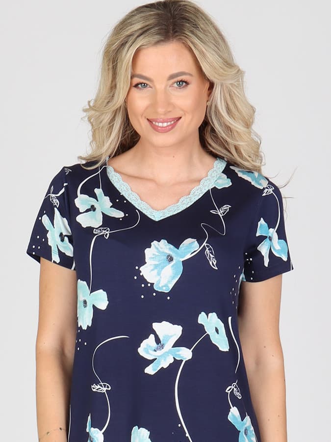 EVONA a.s. Dámská noční košile P FERGIE 484 - P FERGIE 484 3XL - náhled 3