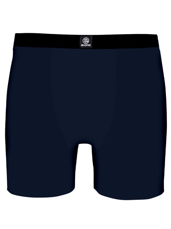 EVONA a.s. Pánské boxerky 1187 bambus 014 tmavě modré - BOXER1187 014