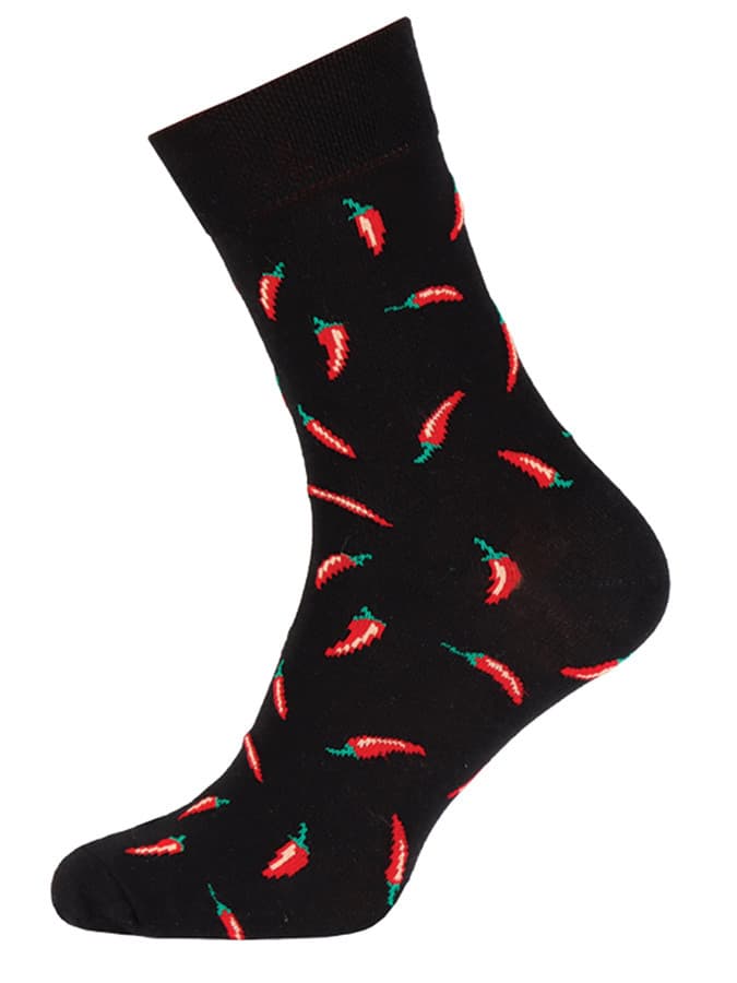 EVONA a.s. Zábavné ponožky PON COLORS - PAPRIKA - PON COLORS 1 PAPRIKA 41-45