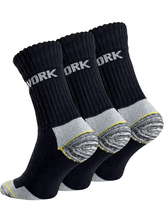 EVONA a.s. 3 PACK pánské termo pracovní ponožky WORK - PON WORKTERM 3 BASS 39-42