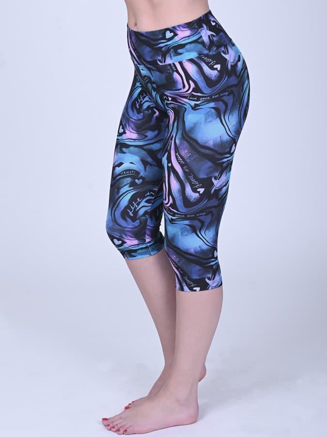 EVONA a.s. Dámské 3/4 legíny LUCYNA 522 - LUCYNA 522 3XL - náhled 2