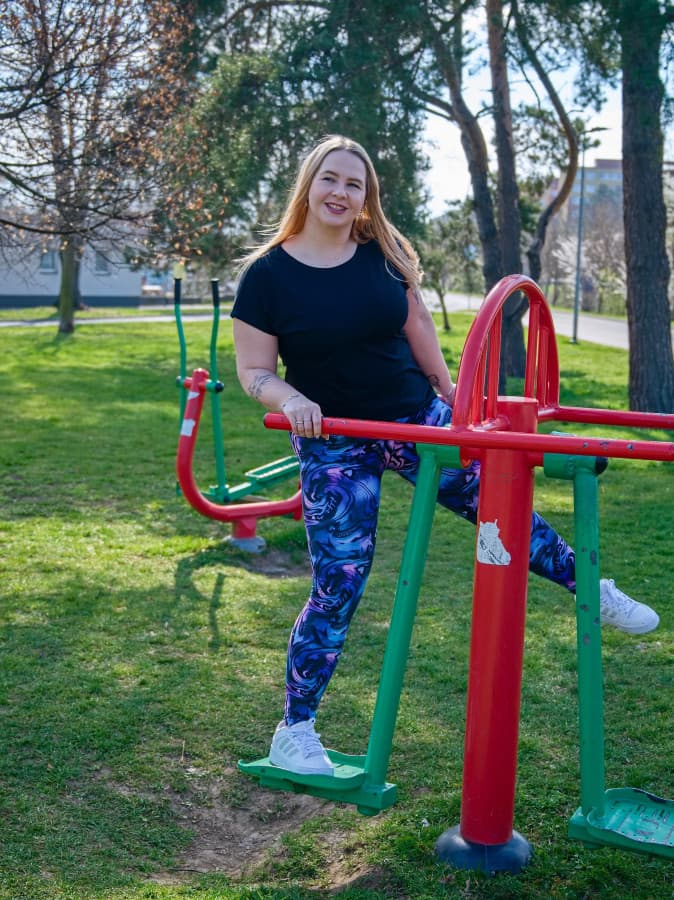 EVONA a.s. Dámské dlouhé legíny LUCY 522 - LUCY 522