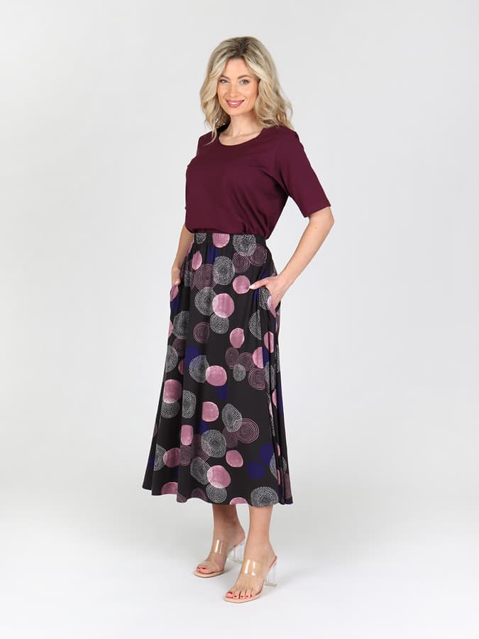 EVONA a.s. Dámská dlouhá sukně S DAMIA 579 - S DAMIA 579 L - náhled 3