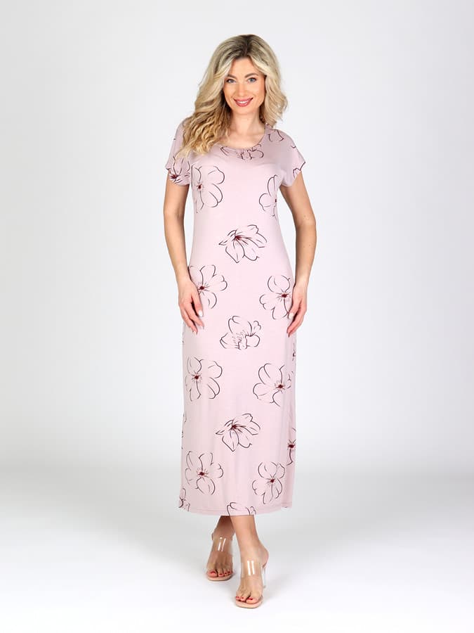 EVONA a.s. Dámské dlouhé šaty PARISA 574 - PARISA 574 3XL - náhled 2